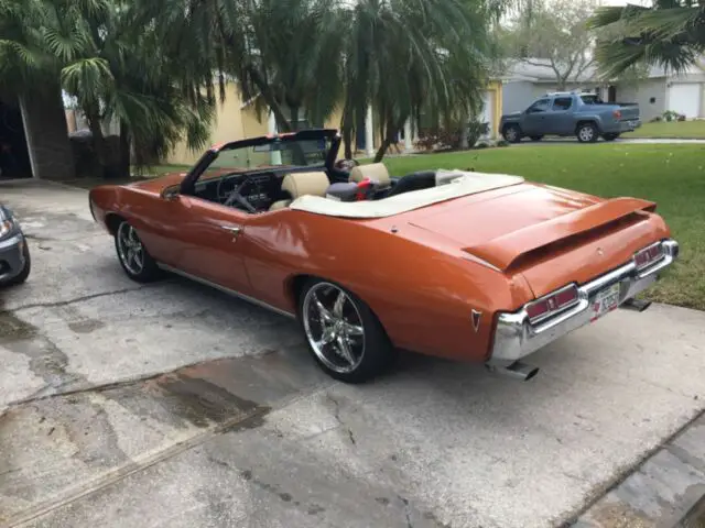 1969 pontiac lemans convertible restomod
