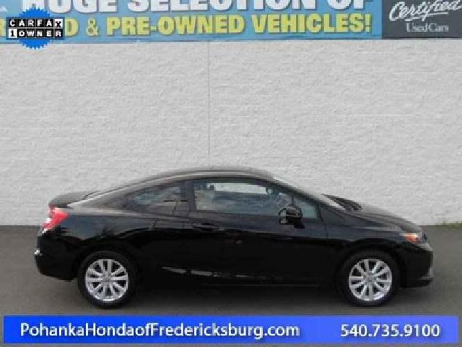 2012 honda civic cpe ex-l in fredericksburg, va