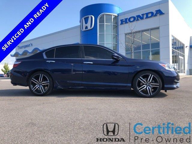 used 2016 honda accord sport sedan terre haute, in 47802 for sale in terre haute, indiana
