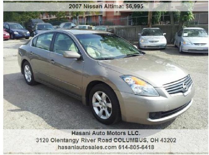 2007 nissan altima 2.5sl v4 in columbus, oh