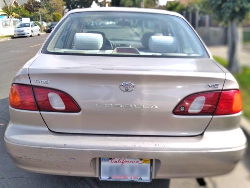 2000 toyota corolla ve in california by owner