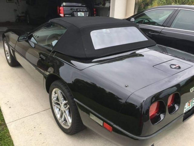 convertible, only 9k miles on full restoration, 45k original, triple black