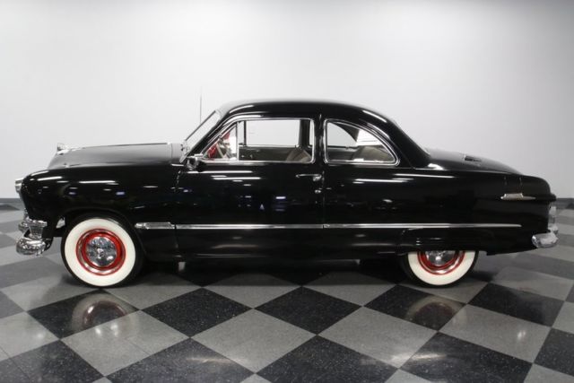 1950 ford custom deluxe 54721 miles black hardtop 239 flathead v8 3 speed manua