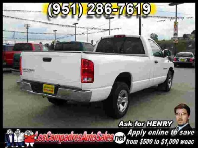 2004 dodge ram 1500 2dr reg cab 120.5 wb st in riverside, ca