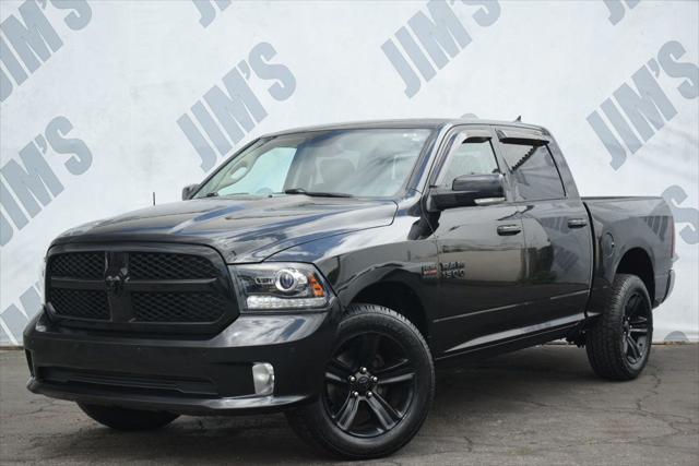 2018 ram 1500 night crew cab 4x4 5'7' box