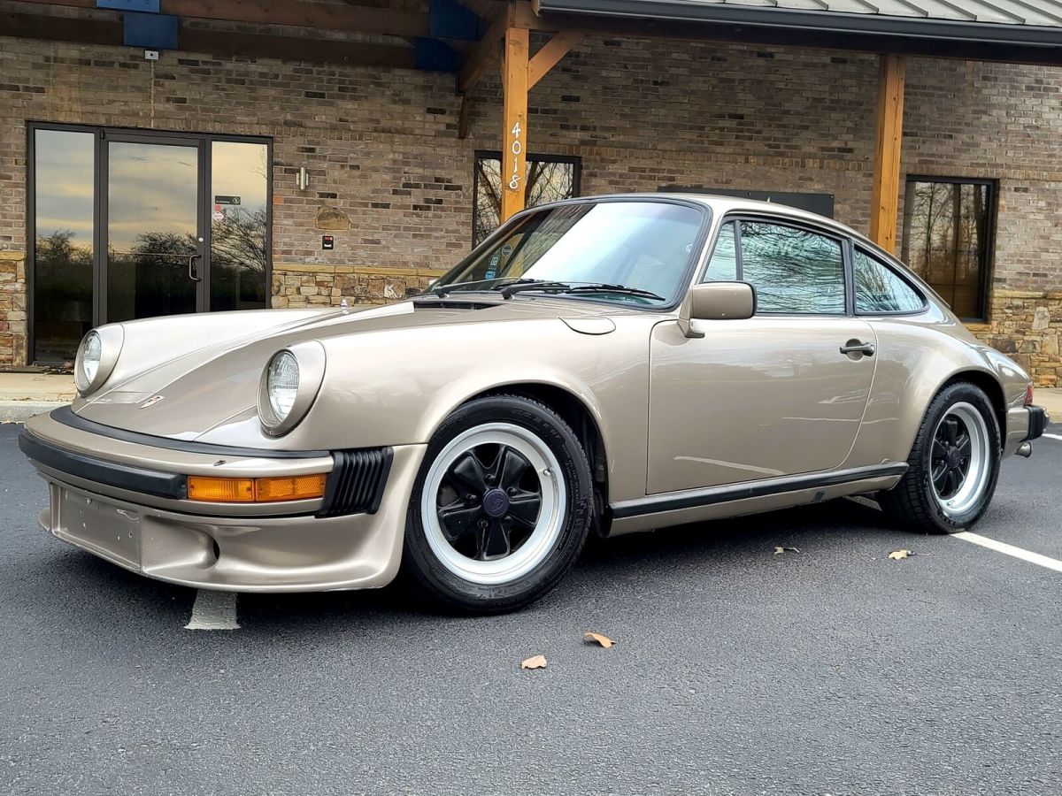 1984 porsche 911 carrera rare platinum metallic clean carfax