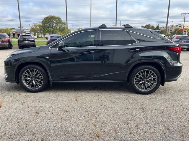 2022 lexus rx 350 f sport handling