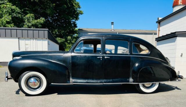 1941 lincoln zephyr sedan with suicide doors - great hot rod lincoln