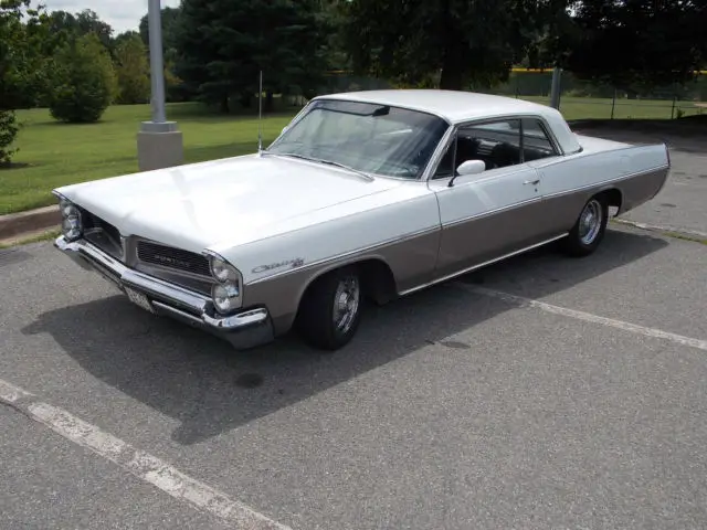 1963 pontiac catalina htp, chrome 8-lug, a/c, 400 c.i./ turbo 400; (video)