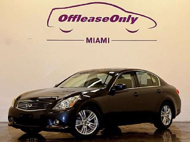 2010 infiniti g37 sedan x awd in miami, fl