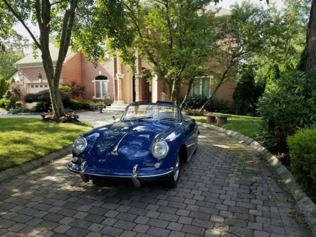 1960 porsche 356-b 1600-s cabriolet matching numbers solid rust free porsche coa