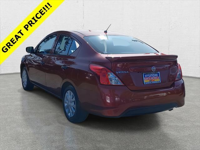 2019 nissan versa 1.6 s+