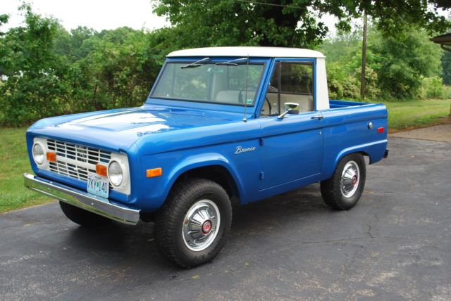 1970 ford bronco half cab pickup u14 1 of 1700 extra nice!!