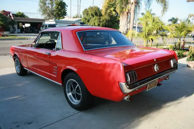 1966 ford mustang v8 auto original california black plate car! beautiful!