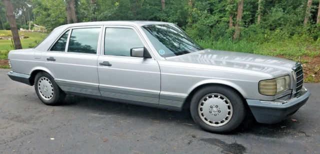 1985 mercedes-benz 500 sel low reserve