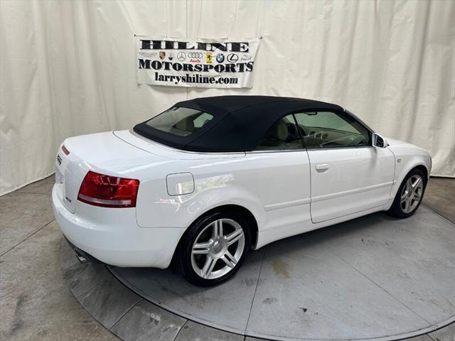 2008 audi a4 2.0t cabriolet