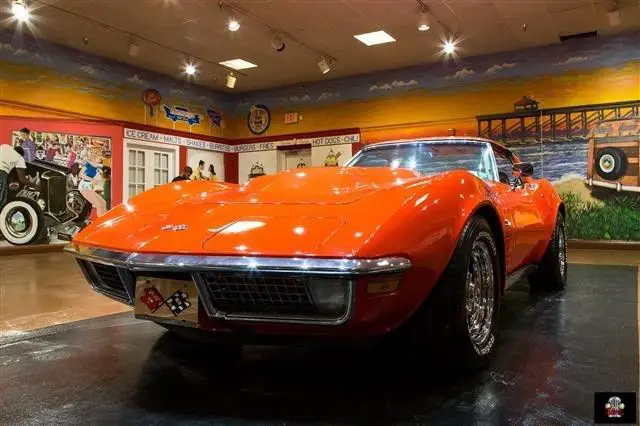 1970 chevrolet corvette, orange with 76,308 miles available now!