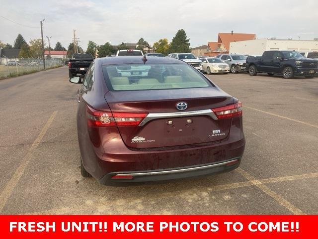 2018 toyota avalon hybrid