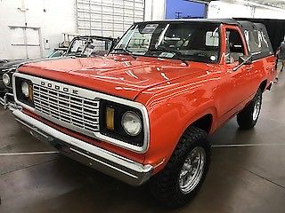 1978 dodge ramcharger 4x4 auto frame on restoration