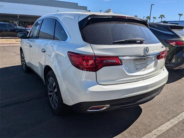 2016 acura mdx 3.5l acurawatch plus package