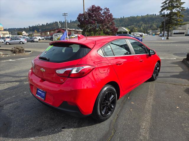 2018 chevrolet cruze lt