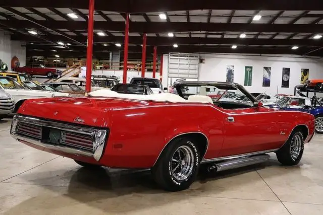 1972 mercury cougar 99242 miles red convertible 351 ci windsor v8 automatic