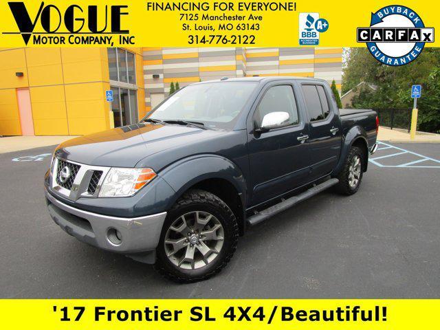 2017 nissan frontier sl