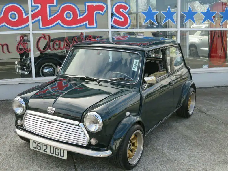 1964 austin mini green 4 cylinder 4 speed manual 0