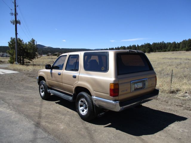 1990 toyota 4runner sr5, 4 x 4, automatic, only 32,936 documented original miles