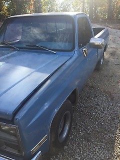 1983 chevy square body silverado rat rod / barn find