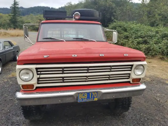 1968 ford f250 highboy diesel clean original truck