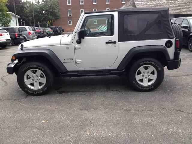 2010 jeep wrangler sport 4x4 sport 2dr suv for sale in bennington, vermont