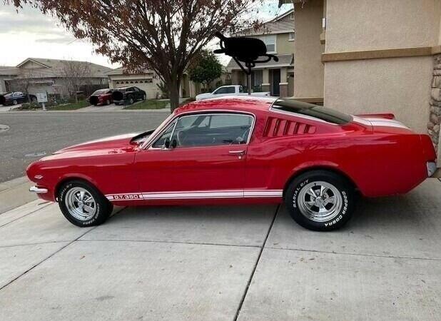 1965 ford mustang fastback v8 302 5.0l built to 425hp 45117 miles red coupe