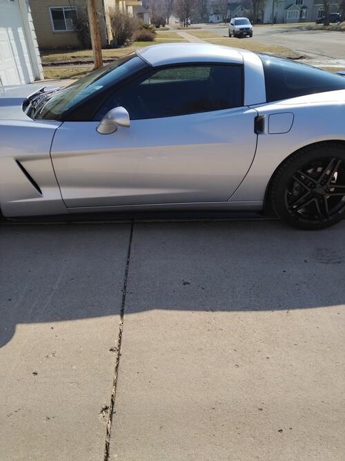 2012 silver corvette
