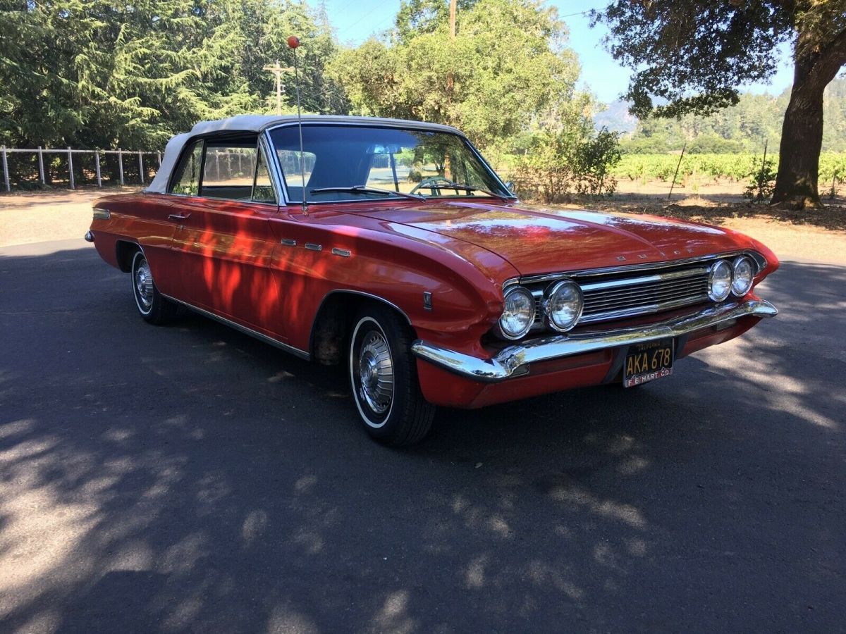 solid california 1962 buick skylark convertible original paint awesome condition
