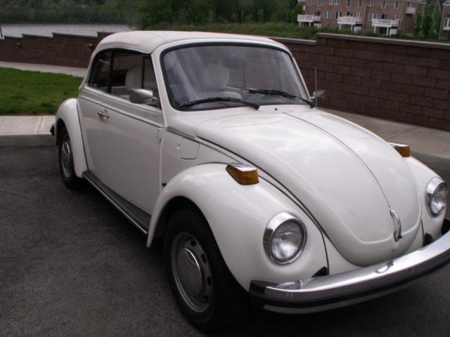 1978 volkswagen (vw) bug convertible super beetle