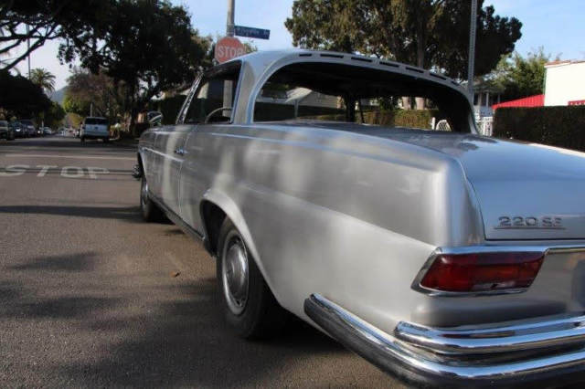 1962 mercedes 220se w111 sunroof coupe partially restored
