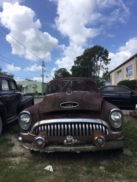 1953 buick straight 8 complete car