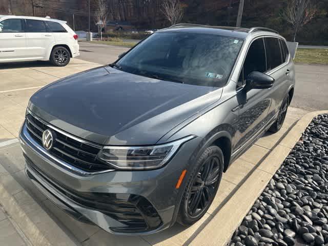 2022 volkswagen tiguan 2.0t se r-line black