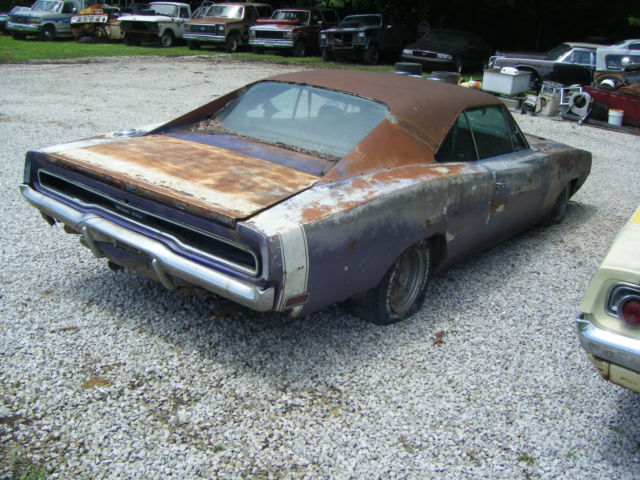 1970 dodge charger 500 factory a/c matching numbers 383 727 project or parts