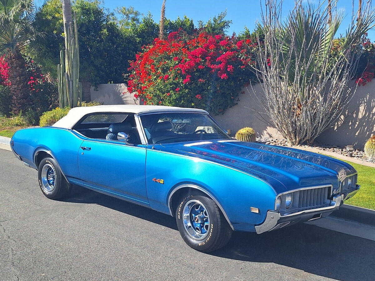 1969 cutlass supreme 4-speed convertible 442 style