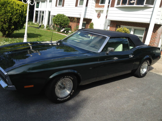 1971 mustang convertible 351 4v cleveland m-code