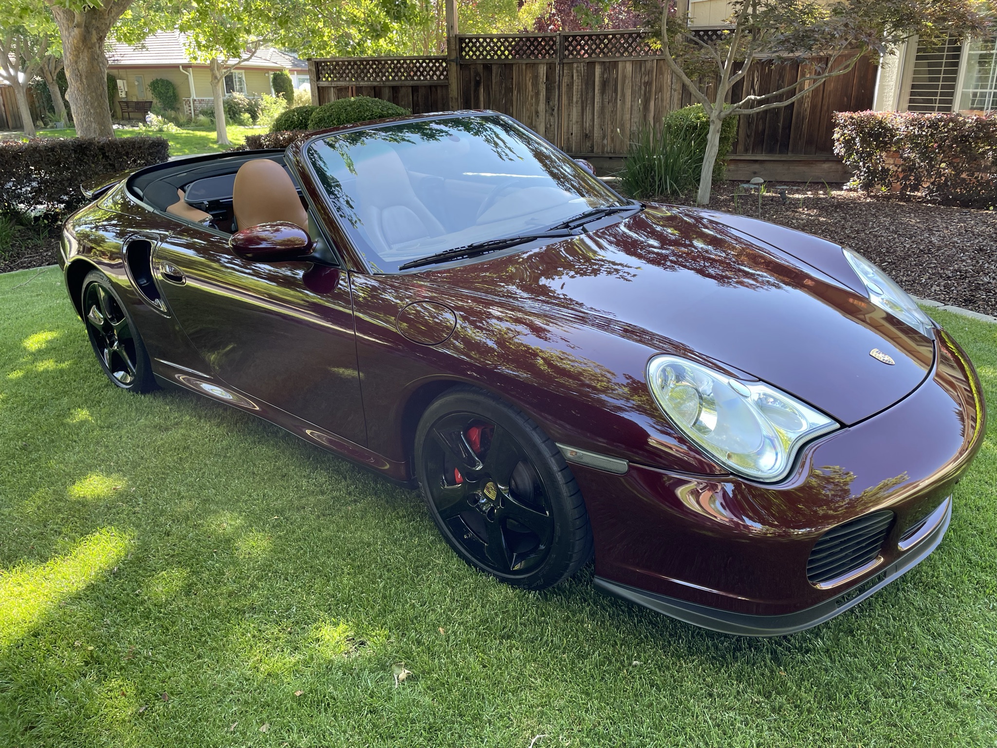 2004 porsche 911 turbo cabriolet 6-speed