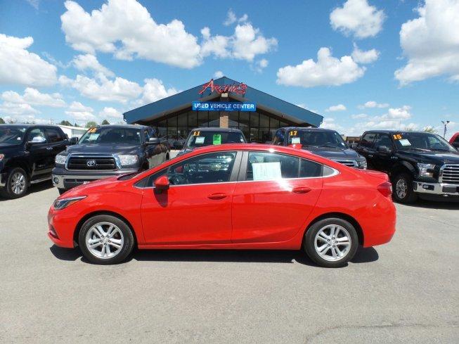 2017 chevrolet cruze lt sedan for sale in billings, montana