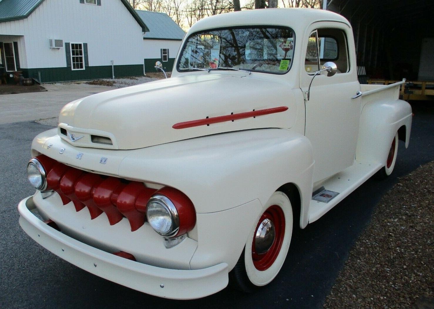 1952 ford pickup f1 totally restored no rust