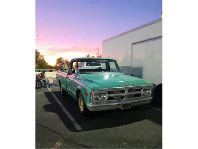 1968 gmc truck in trabuco canyon, california
