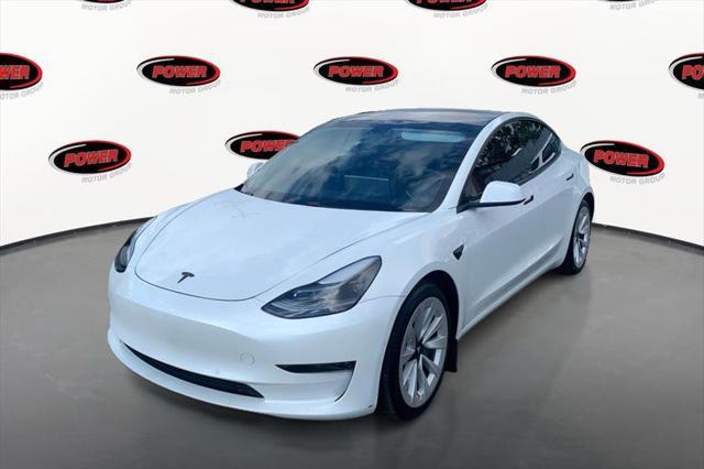 2021 tesla model 3 standard range plus