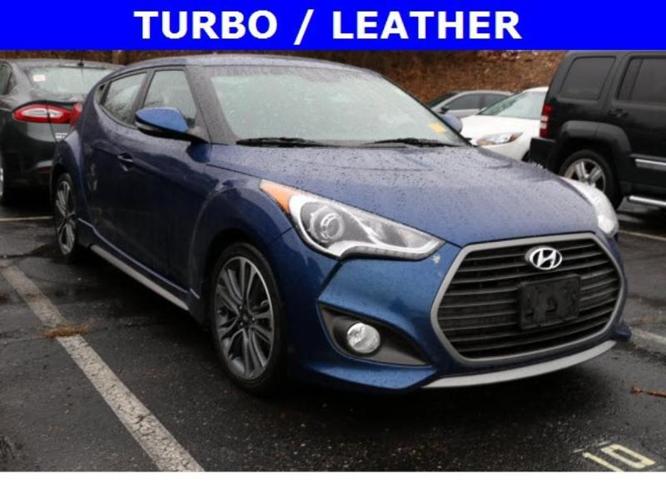 2016 hyundai veloster turbo base 3dr coupe dct w/orange accent interior for sale in overland park, kansas