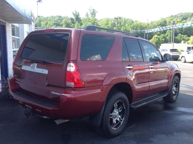 used 2007 toyota 4runner 2wd barboursville, wv 25504 for sale in barboursville, west virginia