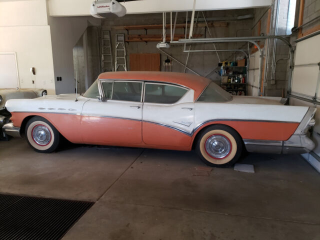 1957 buick super 4dr riviera model 53 with roadmaster parts car and fresh engine